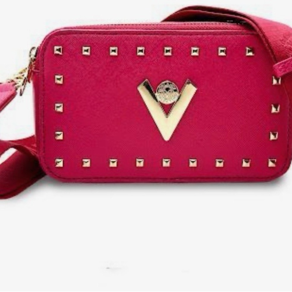 NWT Valentino Orlandi Hot Pink Camera Crossbody Handbag - Picture 4 of 14
